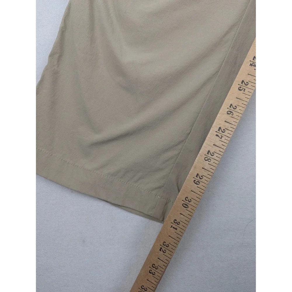 Coolibar Mens 38x32 Tan UPF 50+ Summer Casual Pants Stretch Nylon 01606